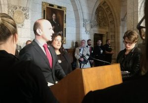 Alberta MP Randy Boissonnault (Edmonton Centre) says that he is a member of the LGBTQ2 community, being the first elected openly gay MP from Alberta. 