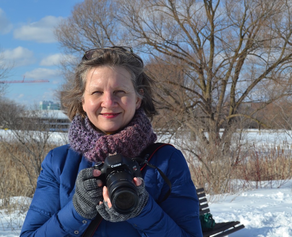 Suzan Mandla, 55, at the Rideau Canal Western Pathway. 