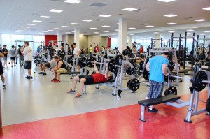 Visits to Carleton's new fitness centre more than doubled since June 2013 (Carleton University Recreation & Athletics)