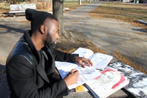 Allan Andre, a local Ottawa artist, says black voices are sometimes silenced in the community. 