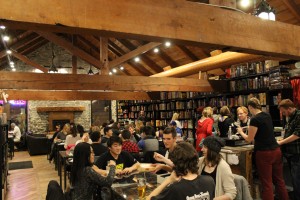Groups gather around to play some games with beer and coffee up at The Loft Board Game Lounge. THE JUNCTION/Cody MacKay