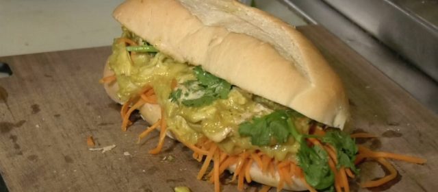 Curry Chicken Banh Mi