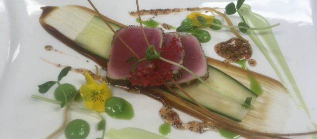 Curry-dusted Seared Ahi Tuna