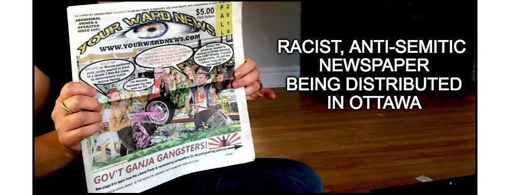 Neo-Nazi newsletter makes an appearance in Ottawa