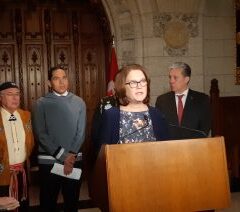 Indigenous representatives announce progress on plan to keep families together