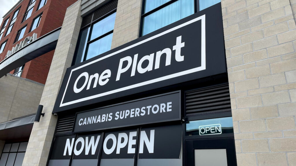 One Plant Cannabis Dispensary on Bank Street in the Glebe.