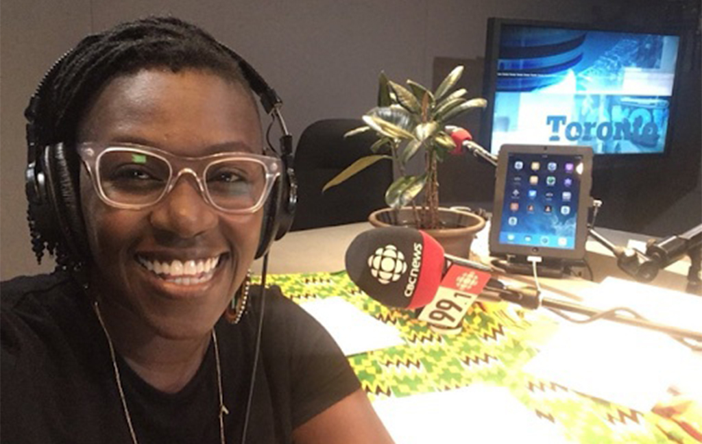 Nana aba Duncan, associate professor at Carleton University and founder of Media Girlfriends, says there needs to be a more welcoming environment for young journalists of colour in newsrooms. Photo curtesy of Nana aba Duncan.
